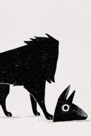 Le loup, la main et le corbeau